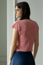 Load image into Gallery viewer, Openwork knitted blouse
