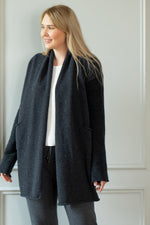 Load image into Gallery viewer, Soft Knit Long Cardigan With Pockets
