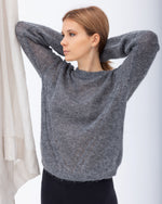 Load image into Gallery viewer, Sweater  women in black color
