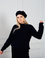 Load image into Gallery viewer, Women Knitted unisex jumper diplomatic blue
